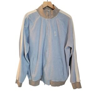 Men's OVO Blue and Gray Performance Jacket XXL